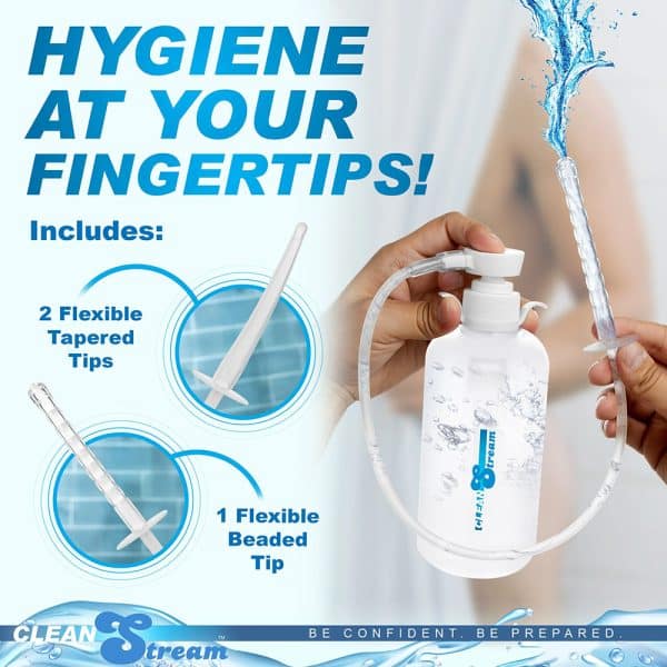 CleanStream XL Enema Bottle with 3 Attachments - Image 4