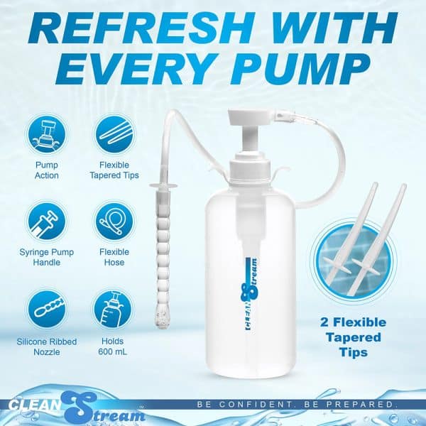 CleanStream XL Enema Bottle with 3 Attachments - Image 6
