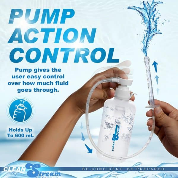 CleanStream XL Enema Bottle with 3 Attachments - Image 7