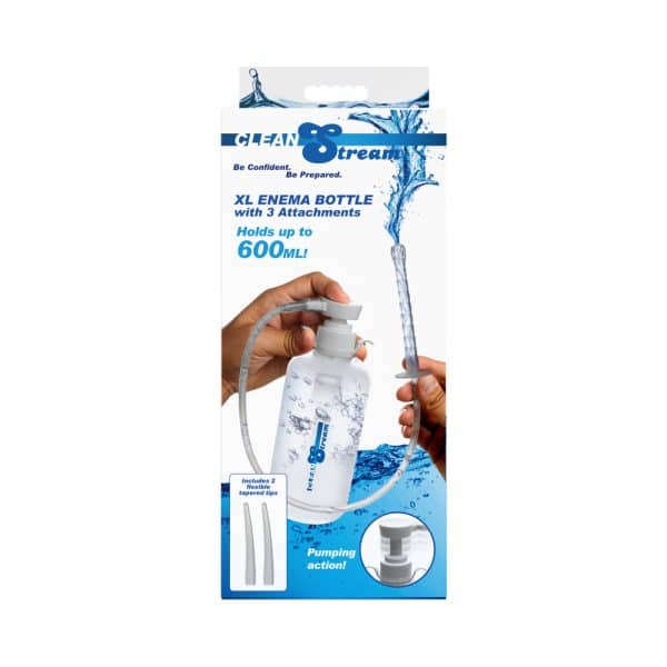 CleanStream XL Enema Bottle with 3 Attachments - Image 9