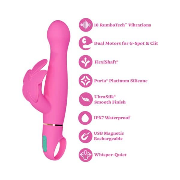 Aria Naughty AF 2.0 Rechargeable Vibe Plum - Image 8