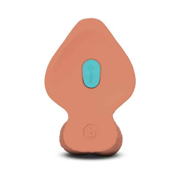 b-Vibe Slipskin Realistic Silicone Dildo 9 in. Girthy Mocha - Image 6