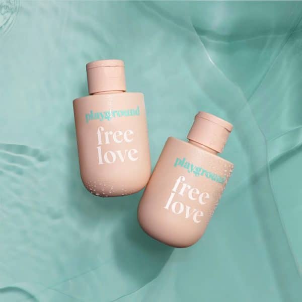 Playground Free Love Extra-Gentle Water-Based Personal Lubricant 3.7 oz. - Image 3