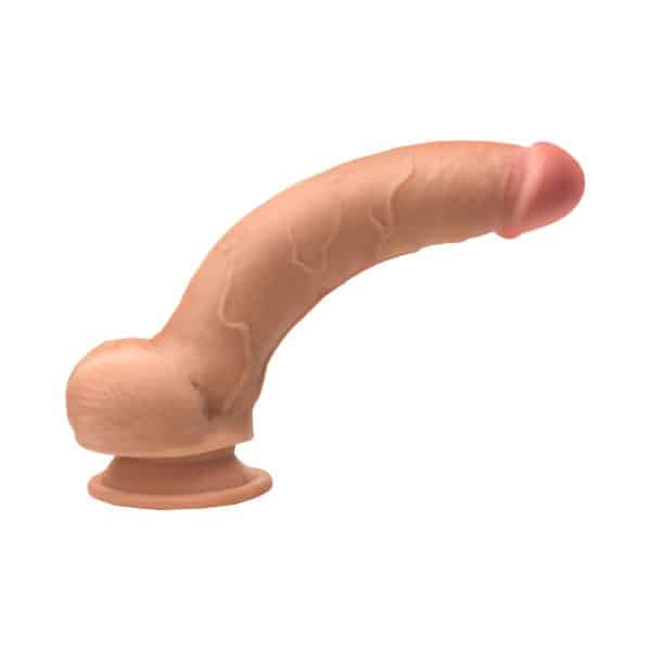 JOCK Hard-Core 8 in. Triple Density Dildo with Balls - Image 7