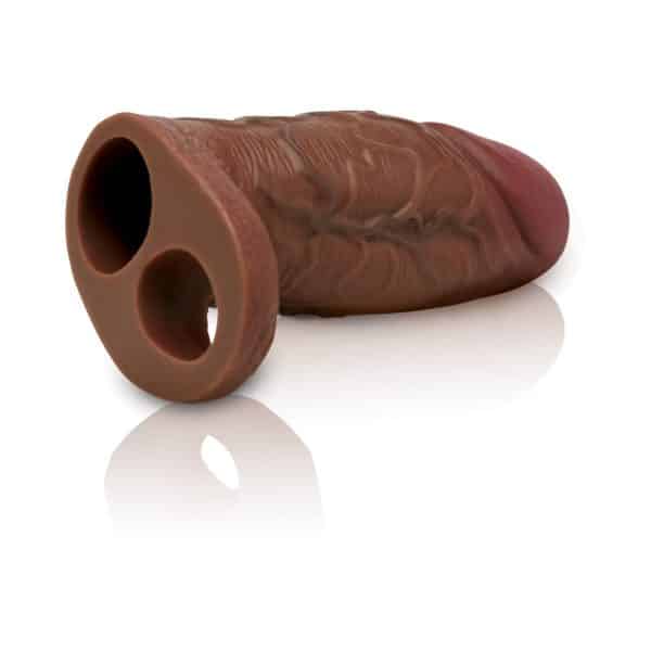 JOCK Silicone Penis Extension Sleeve Dark - Image 4