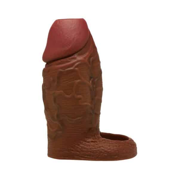 JOCK Silicone Penis Extension Sleeve Dark - Image 5