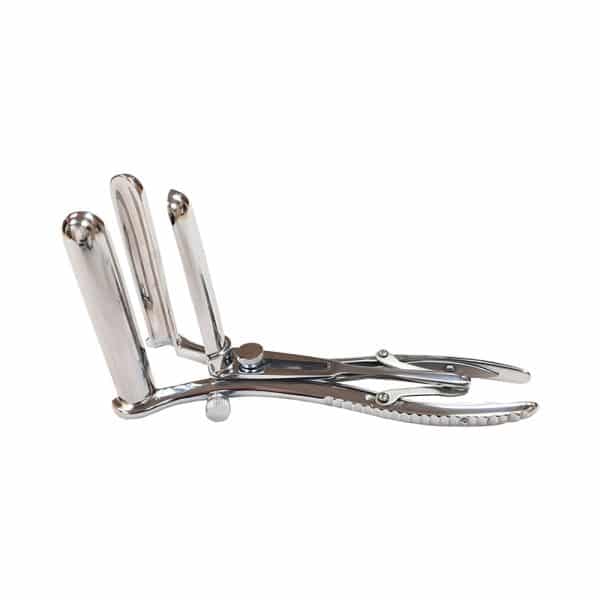 Rouge Stainless Steel Mathieu 3-Prong Speculum - Image 3