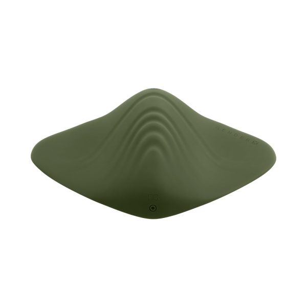 Gender X Pleasure Pad Rechargeable Grinding Pad & Stroker Silicone Green - Image 3