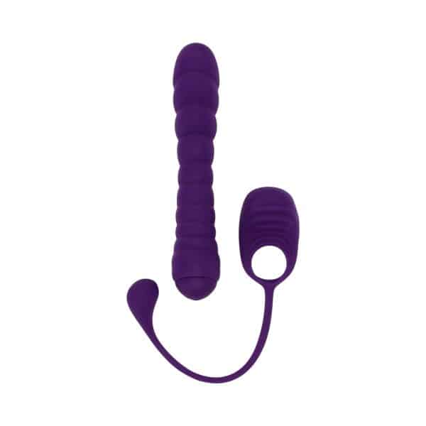 Playboy Twisted Playground Rechargeable Triple Stimulator Vibe Silicone Purple Acai - Image 8