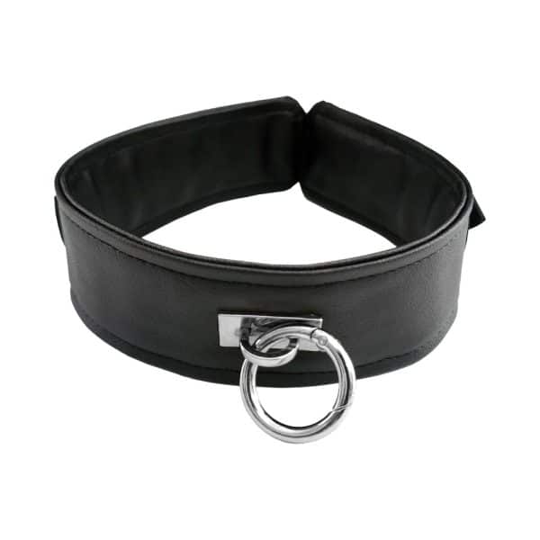 Rouge Fetish Play Vegan Collar Black - Image 2
