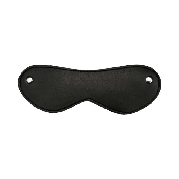 Rouge Fetish Play Vegan Blindfold Black - Image 2