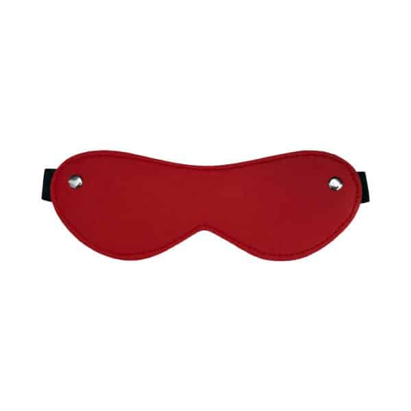 Rouge Fetish Play Vegan Blindfold Red - Image 2
