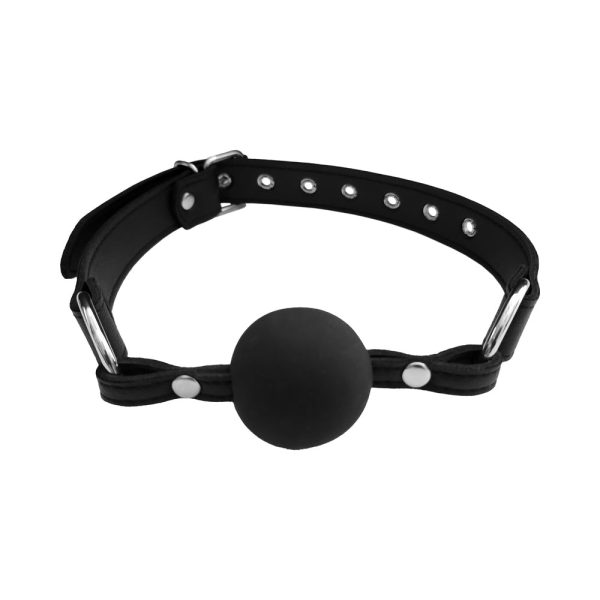 Rouge Fetish Play Vegan Ball Gag Black - Image 2