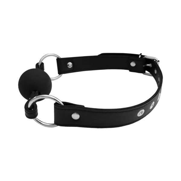 Rouge Fetish Play Vegan Ball Gag Black - Image 3