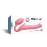 Strap-On-Me Silicone Bendable Strapless Strap-On Pink Medium