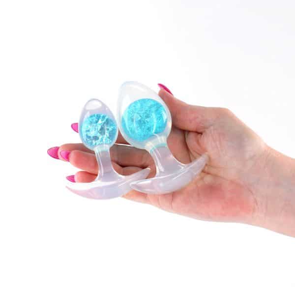 Cosmic Glams 2-Piece Plug Kit Blue - Image 3