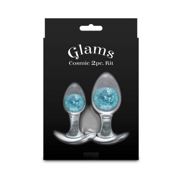 Cosmic Glams 2-Piece Plug Kit Blue - Image 4