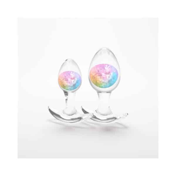 Cosmic Glams 2-Piece Plug Kit Rainbow - Image 2