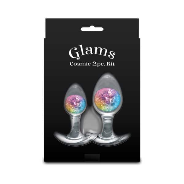 Cosmic Glams 2-Piece Plug Kit Rainbow - Image 4