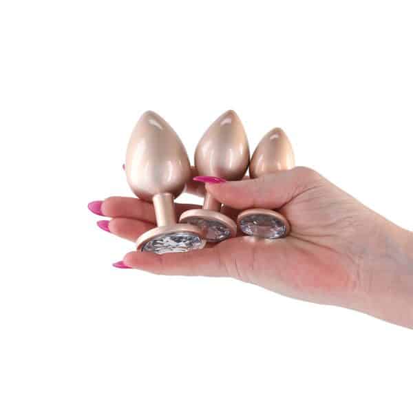 Rear Assets Trainer Plug Kit Iridescent Champagne/Clear - Image 3