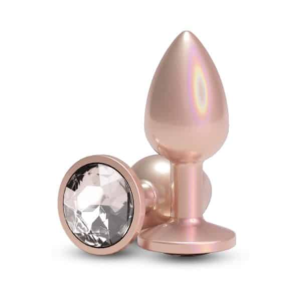 Rear Assets Plug Iridescent Champagne/Clear Small - Image 2