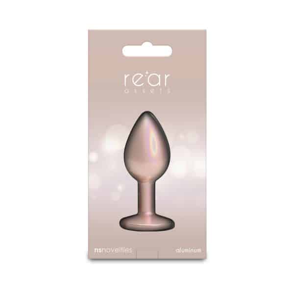 Rear Assets Plug Iridescent Champagne/Clear Small - Image 4