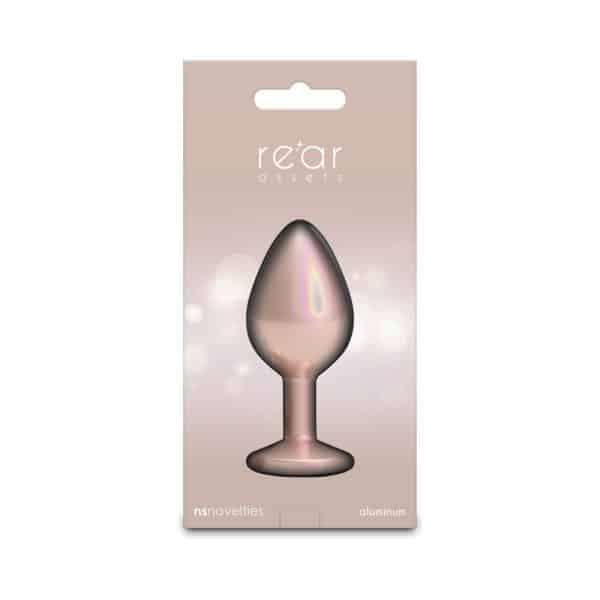 Rear Assets Plug Iridescent Champagne/Clear Medium - Image 4