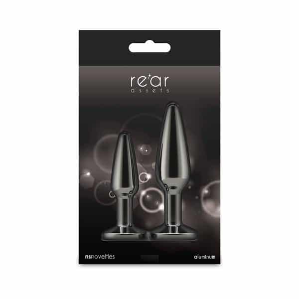 Rear Assets Tapered Trainer Plug Kit Gunmetal/Black - Image 4