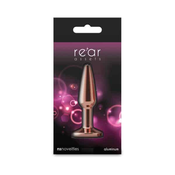 Rear Assets Tapered Plug Rose Gold/Pink Small - Image 4