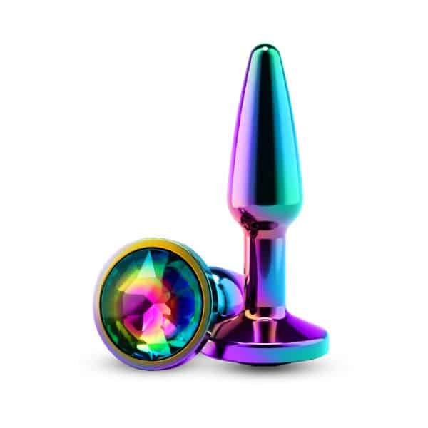 Rear Assets Tapered Plug Multicolor/Rainbow Small - Image 2