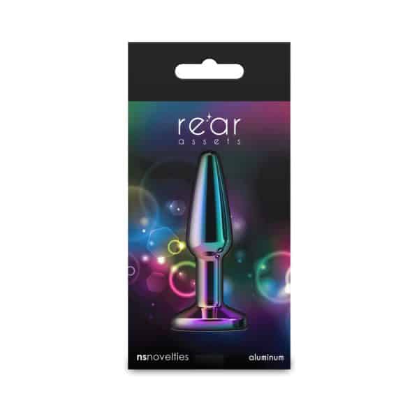 Rear Assets Tapered Plug Multicolor/Rainbow Small - Image 4