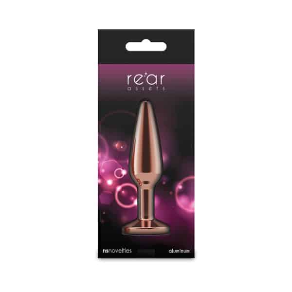 Rear Assets Tapered Plug Rose Gold/Pink Medium - Image 4