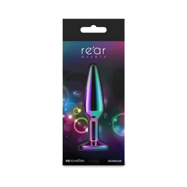 Rear Assets Tapered Plug Multicolor/Rainbow Medium - Image 4