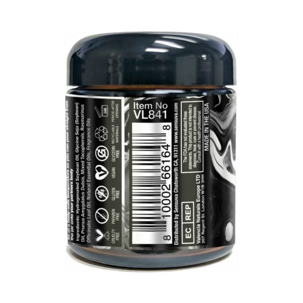 Sensuva Hero Dark Temptation Luxury Massage Candle 4 oz. - Image 2