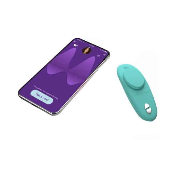 We-Vibe Moxie+ Wearable Clitoral Vibrator Teal - Image 6