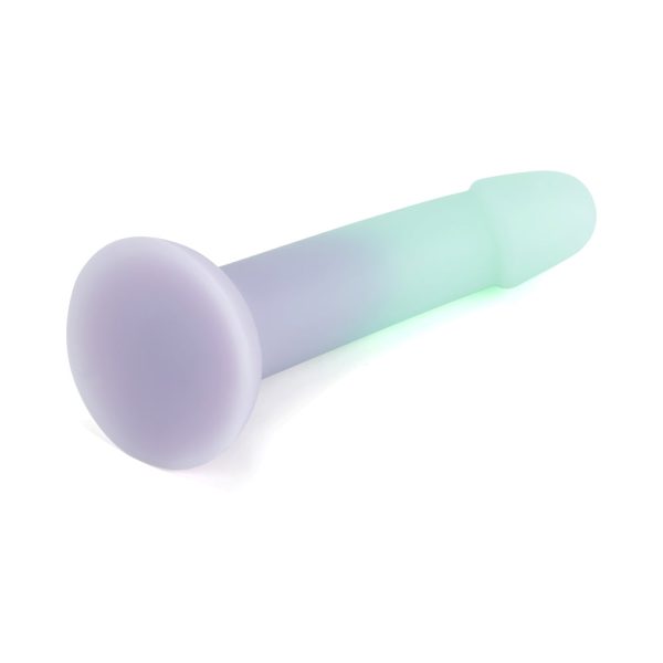 Adam & Eve Ombre Curve Liquid Silicone Dildo - Image 6