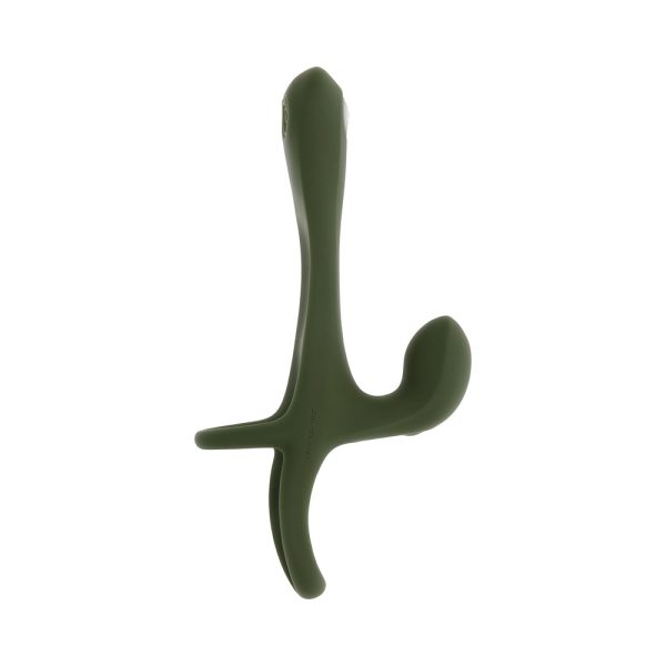 Zero Tolerance Strap Tap & Go  Rechargeable Vibrating Girth Enhancer Silicone Green - Image 2