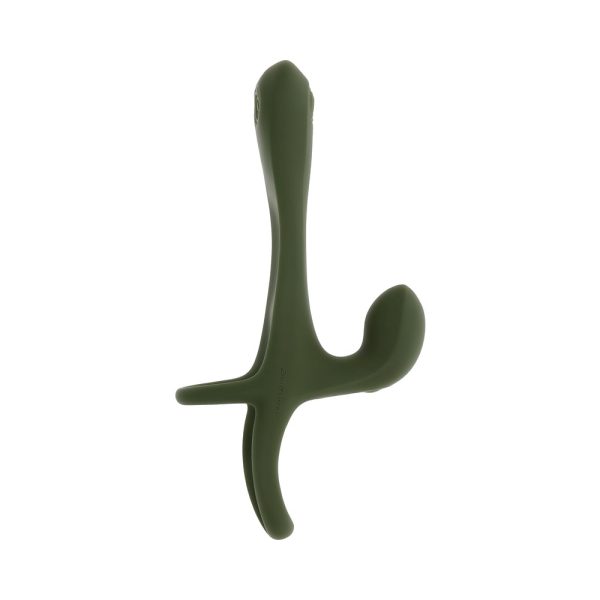 Zero Tolerance Strap Tap & Go  Rechargeable Vibrating Girth Enhancer Silicone Green - Image 3