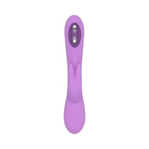 Evolved Bead The Way Rechargeable Dual Stimulator Silicone Pink - Image 2