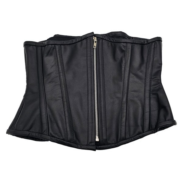 Rouge Leather Corset Black 3XL/4XL - Image 3