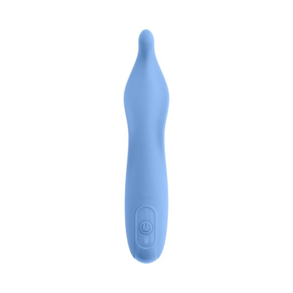 Selopa Tender Tickler Rechargeable Vibrator Silicone Blue - Image 2