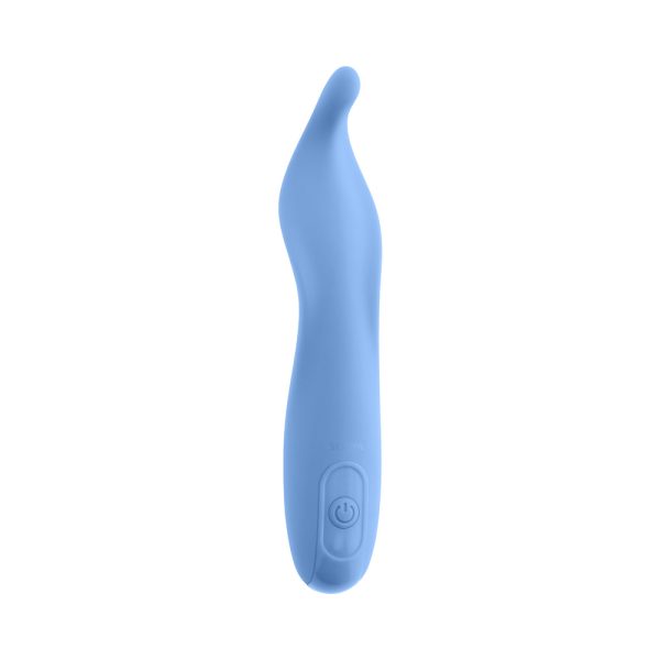 Selopa Tender Tickler Rechargeable Vibrator Silicone Blue - Image 3