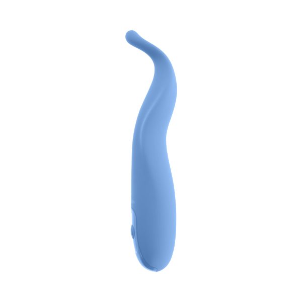 Selopa Tender Tickler Rechargeable Vibrator Silicone Blue - Image 6