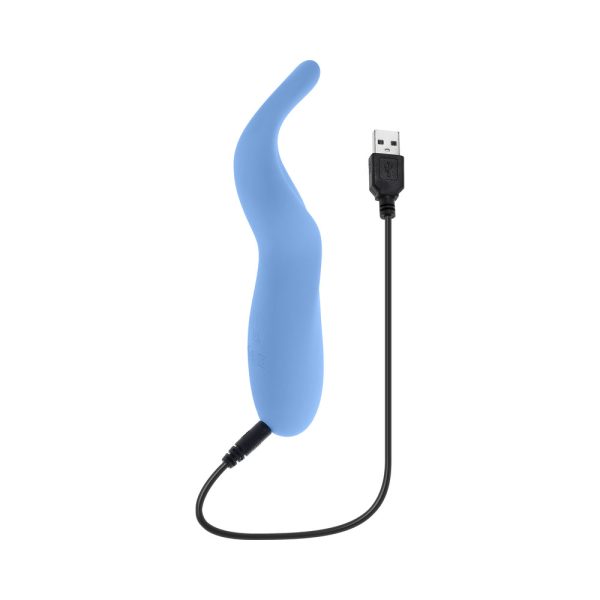 Selopa Tender Tickler Rechargeable Vibrator Silicone Blue - Image 8