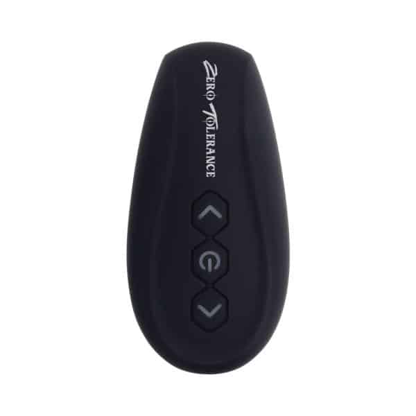 Zero Tolerance Mr Prostate Twirling Prostate Vibe with Remote Silicone Black - Image 2