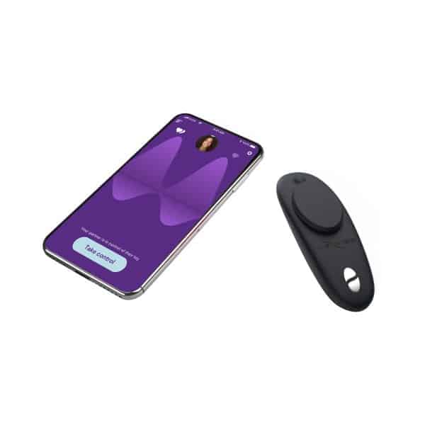 We-Vibe Moxie+ Wearable Clitoral Vibrator Satin Black - Image 7