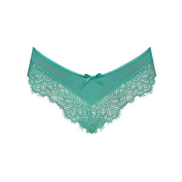 Magic Silk Caribbean Crush Low Rise Cheeky Panty Aqua Glow L/XL - Image 3