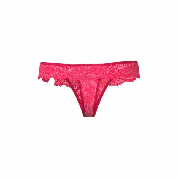 Magic Silk Get It Girl Flutter Thong Diva Pink Queen Size - Image 5
