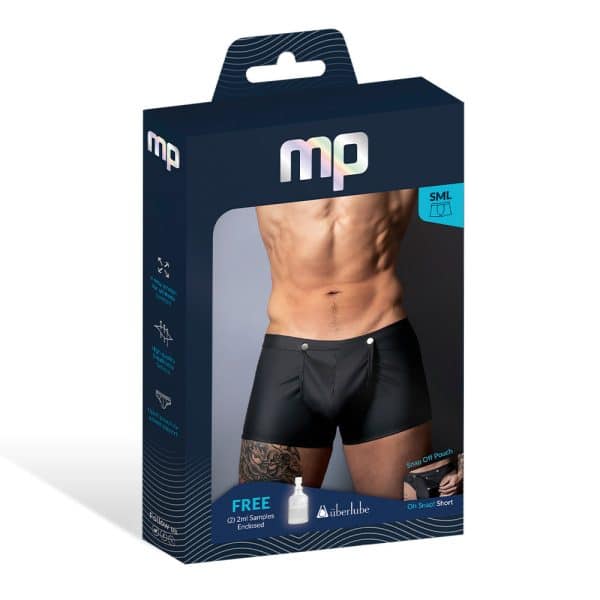 Male Power Oh Snap! Snap Off Short Black XL - Image 7