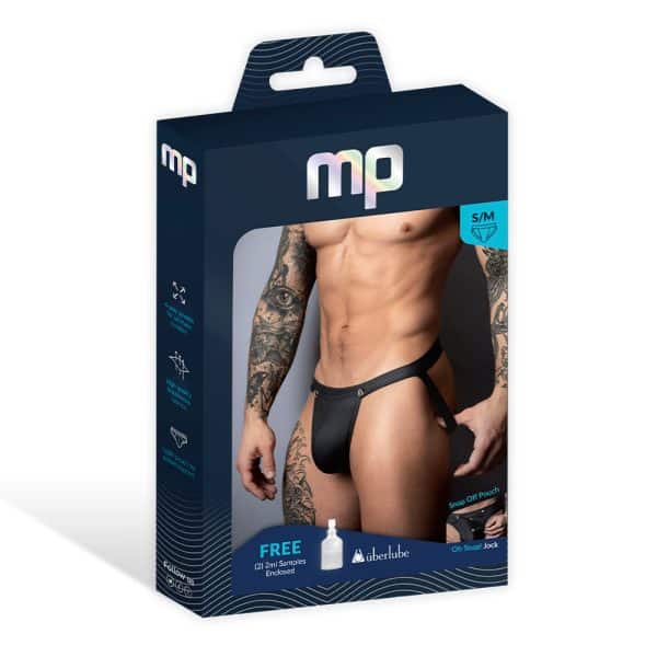 Male Power Oh Snap! Snap off Thong Black S/M - Image 6